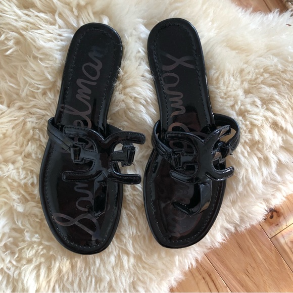 Sam Edelman Black Dressy Slides - Picture 2 of 6